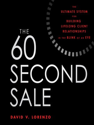 cover image of The 60 Second Sale